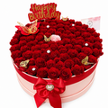 Rosas tipo eternas  personalizadas