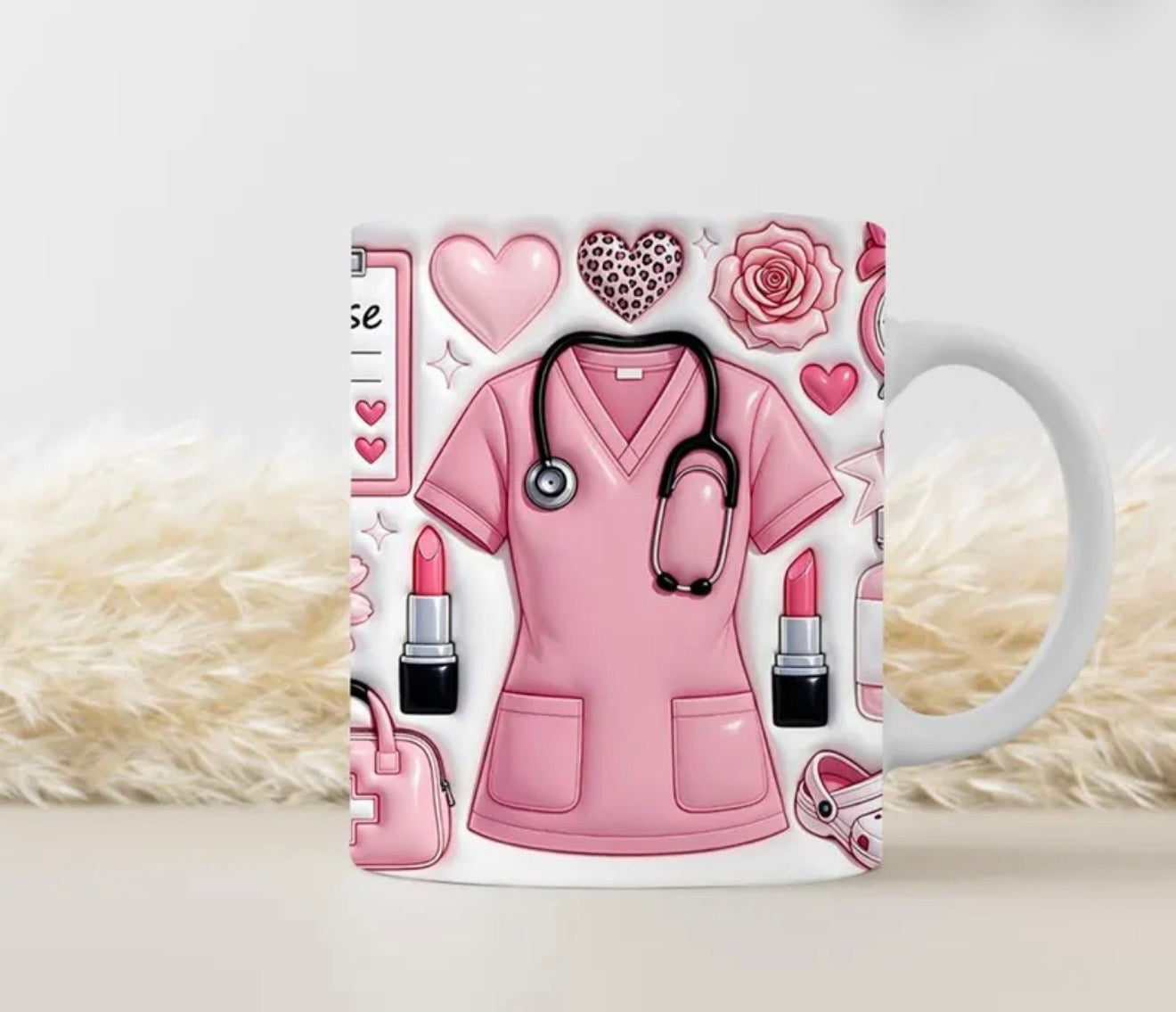 taza personalizada para enfermera