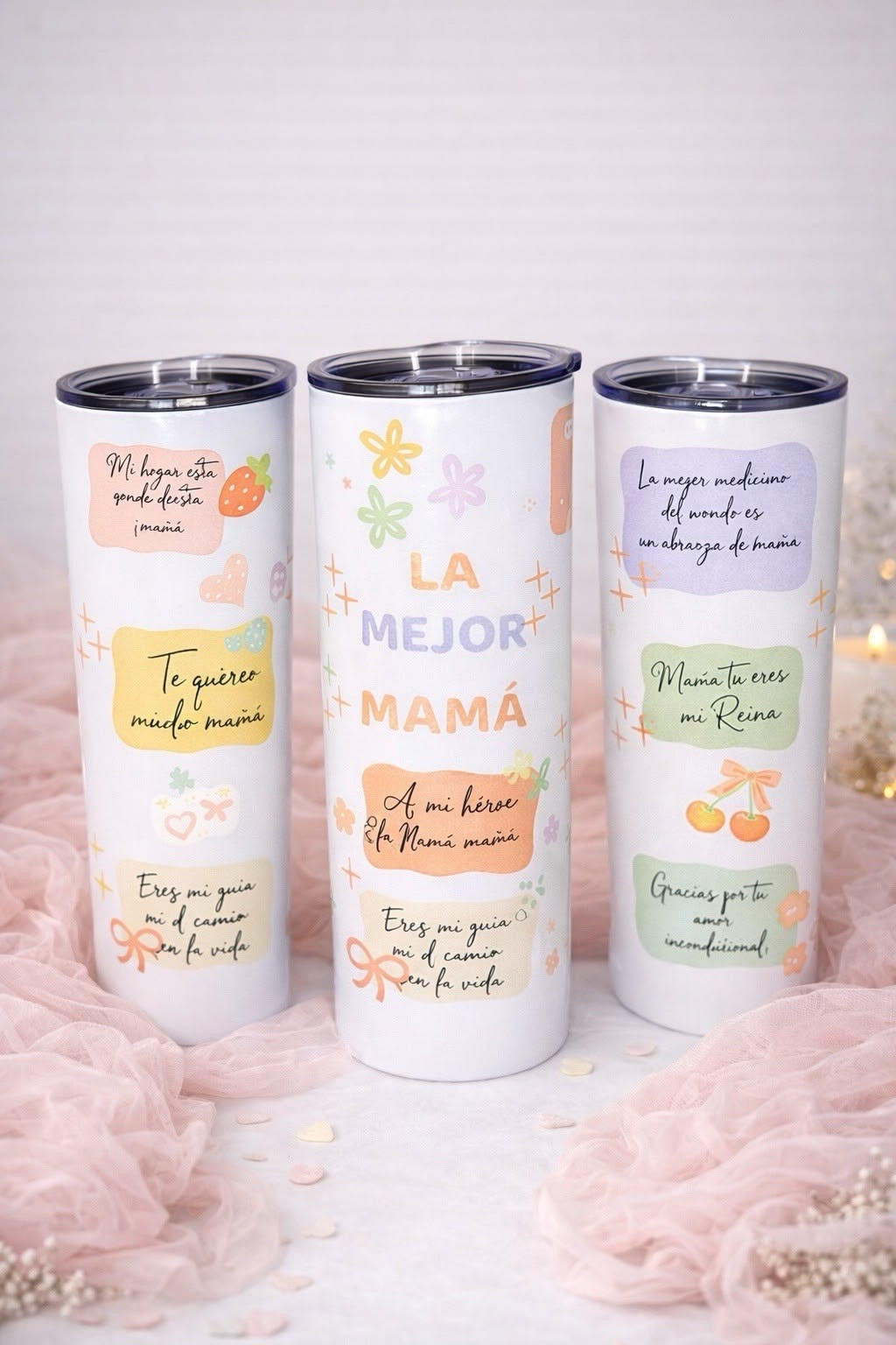 Vaso ersonalizado 20 oz - La Mejor Mamá